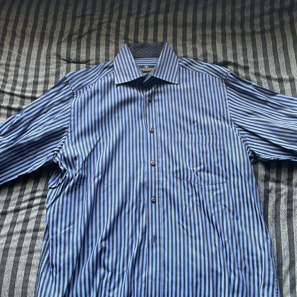 Bugatchi uomo long sleeve dress shirt